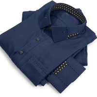 Modern Minimalist: Contrast-Paneled Wash & Wear Kurta Shalwar