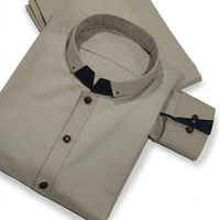 Men's Premium Wash & Wear Kurta Shalwar | Modern Round-Hem